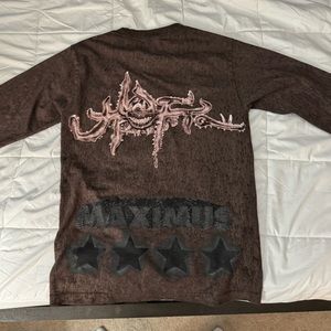 TRAVIS SCOTT CIRCUS MAXIMUS LONG SLEEVE TOUR SHIRT BRAND NEW SIZE S